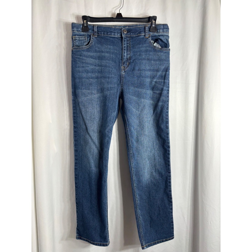Bgosh Blue Jeans‎ Kids 14 14A Husky Straight Leg Medium Wash Denim Pants